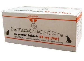 Bayer: Bayrocin Enrofloxacin Tablets 50mg